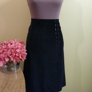 Kenneth Cole Suede Skirt